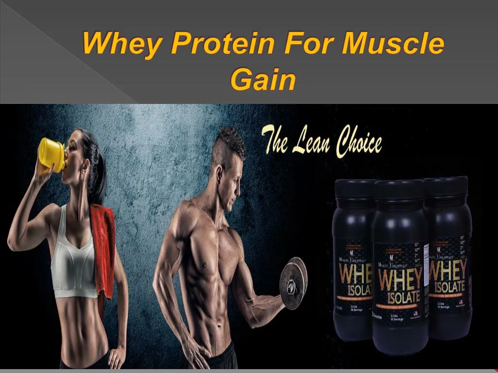 whey protein for muscle gain n.