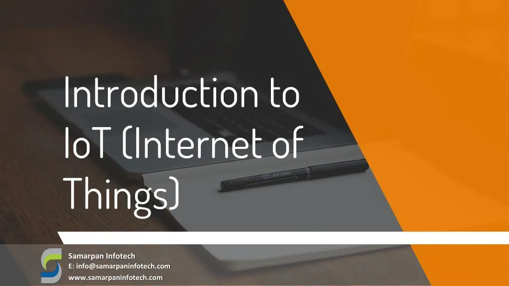 free template for iot powerpoint slides