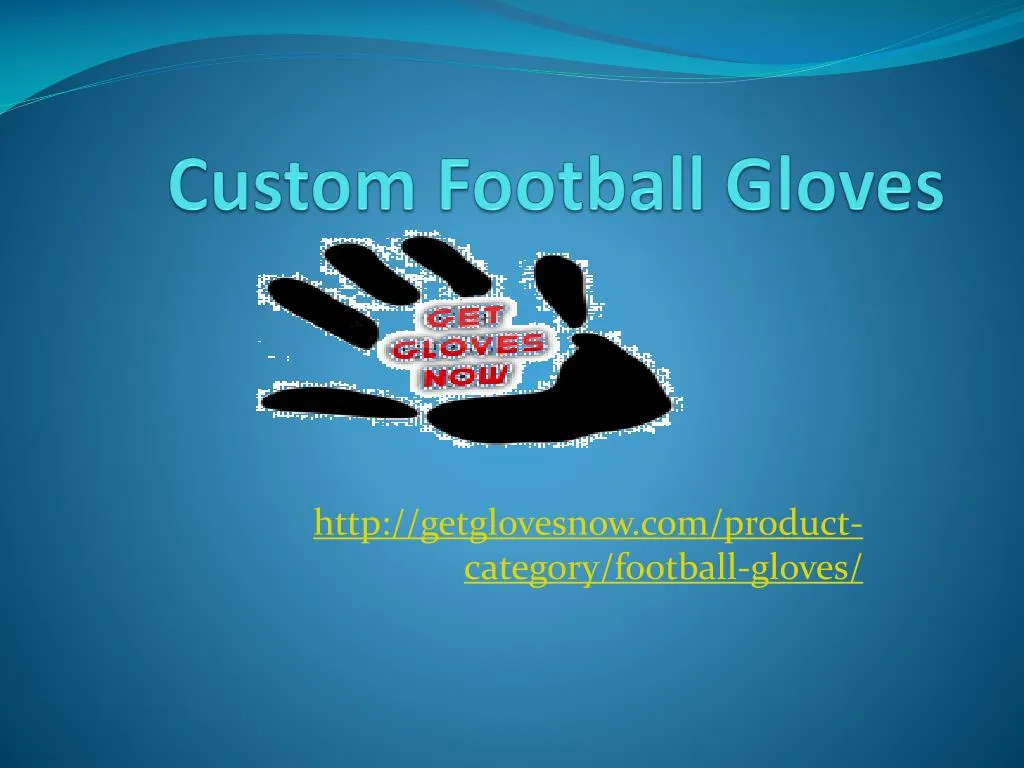 custom football lineman gloves