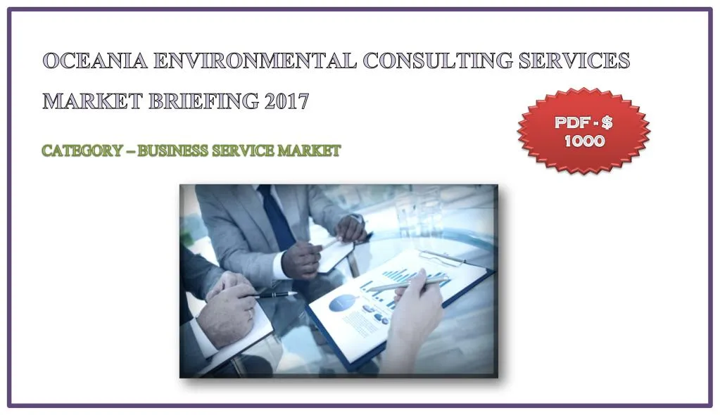 oceania environmental consulting services market n.