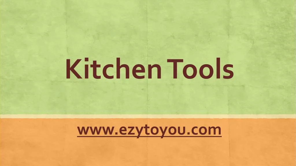 kitchen tools n.
