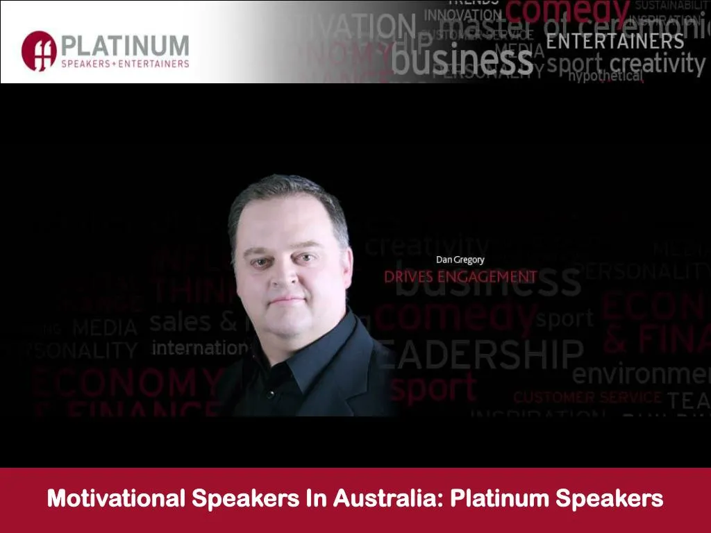 motivational speakers in australia platinum n.