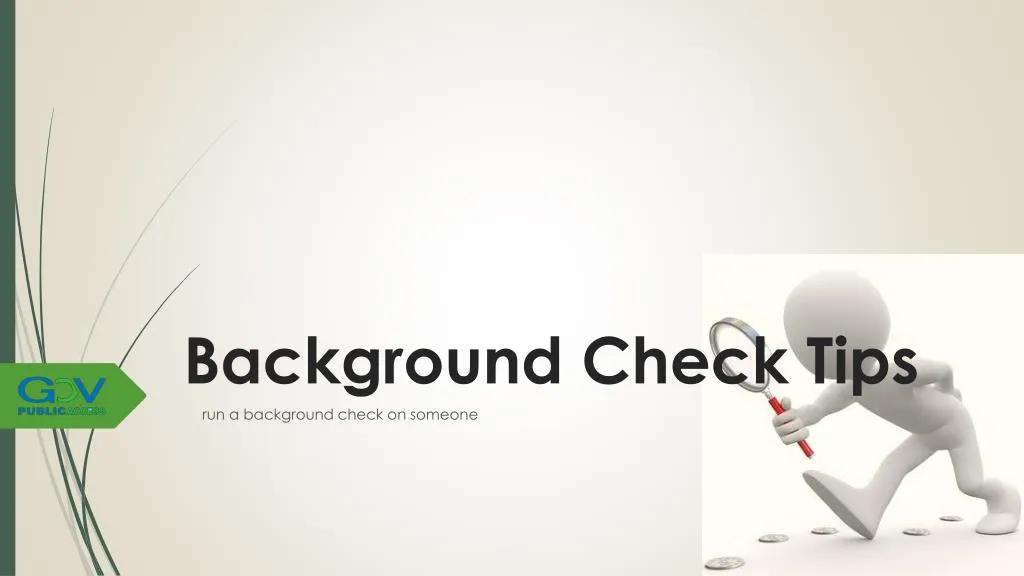 background check tips n.