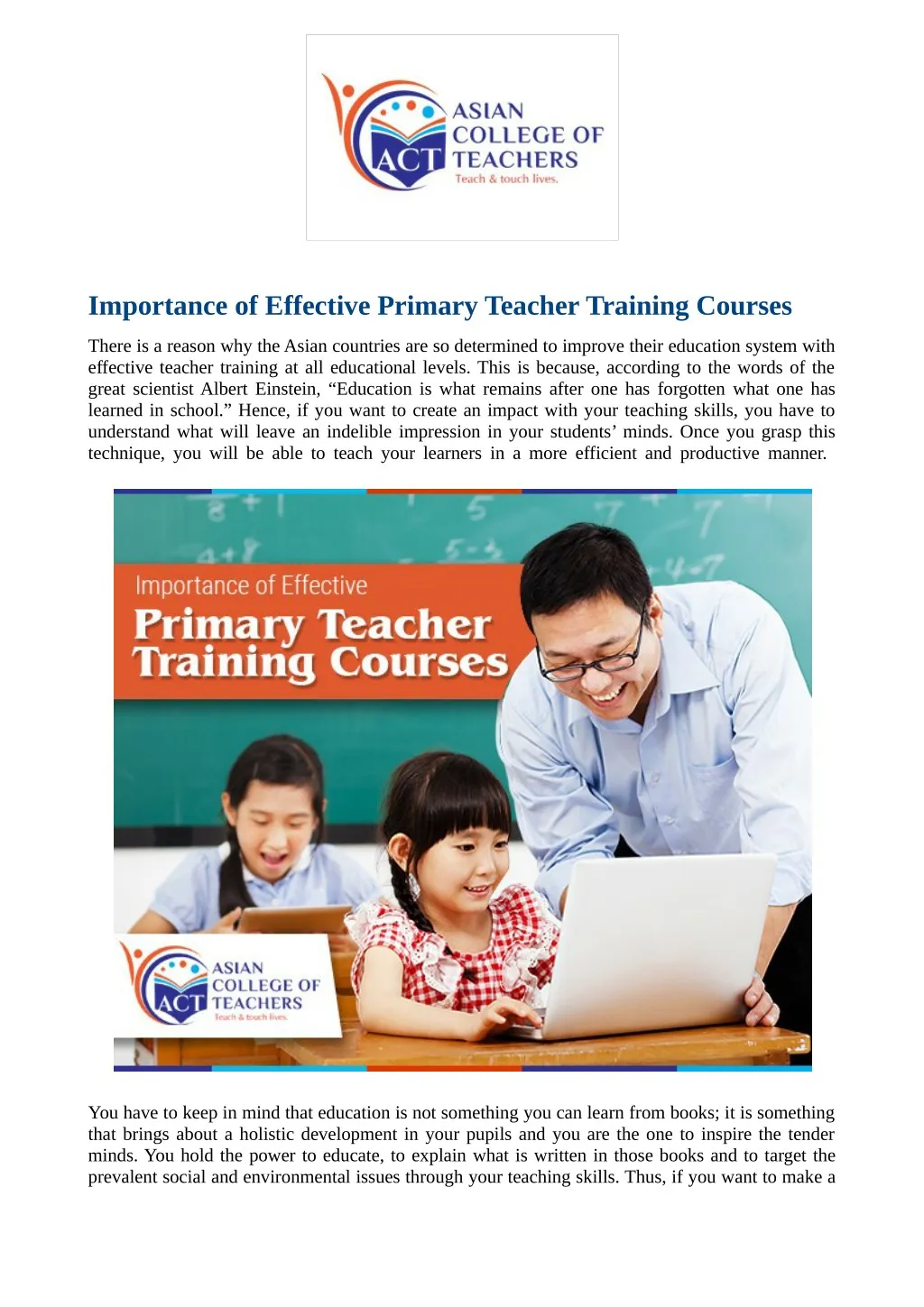 ppt-importance-of-effective-primary-teacher-training-courses