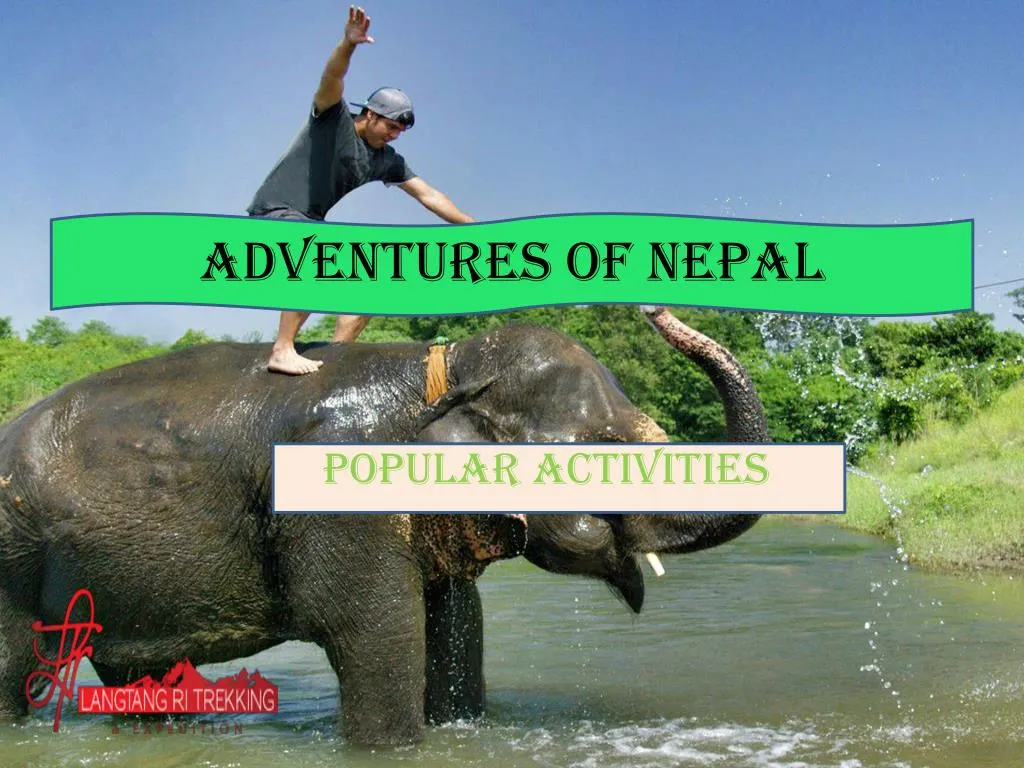adventures of nepal n.