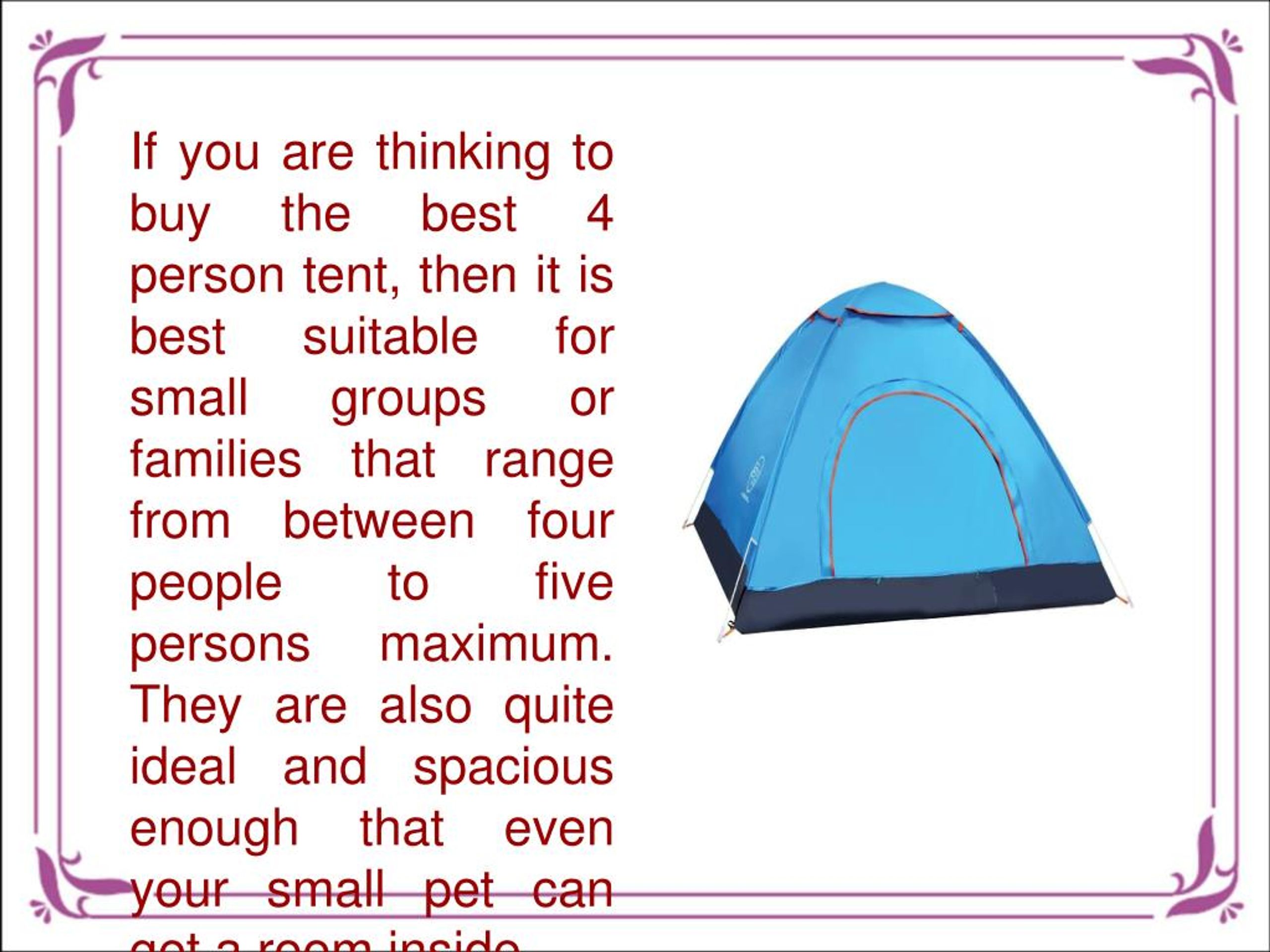 buy small tent