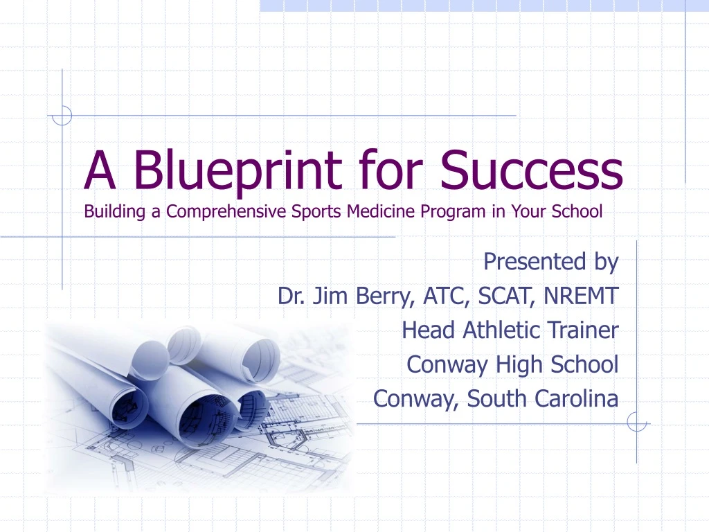 a blueprint for success building a comprehensive sports medicine program in your school n.