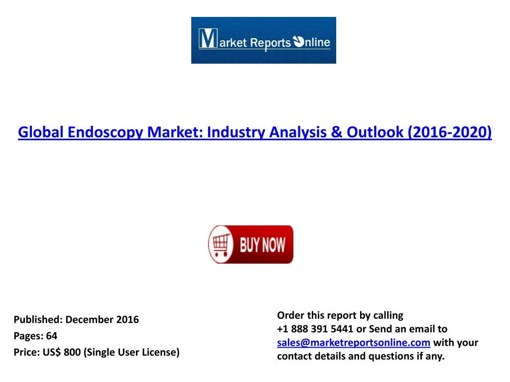 global endoscopy market industry analysis outlook n.