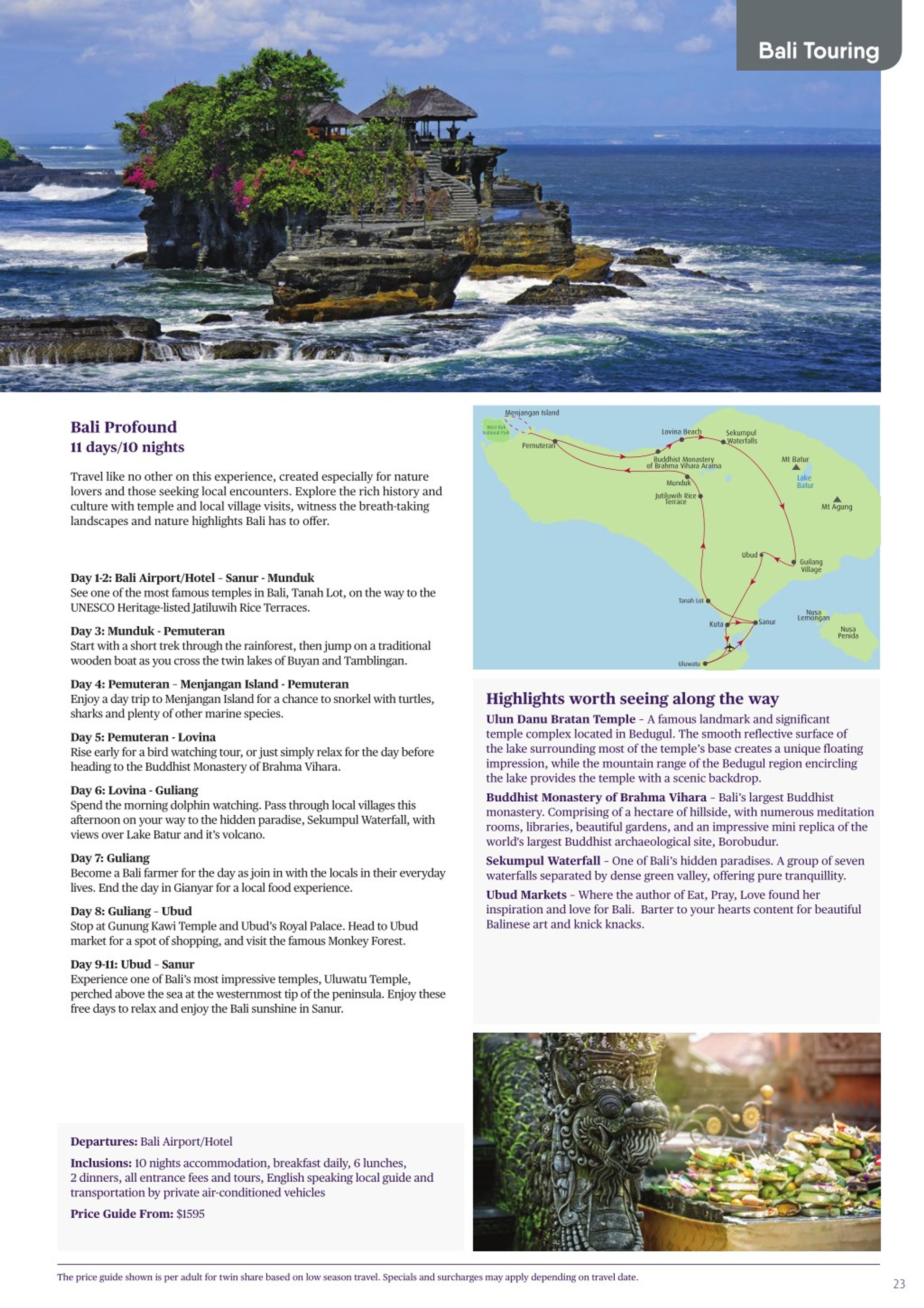 bali travel brochure pdf
