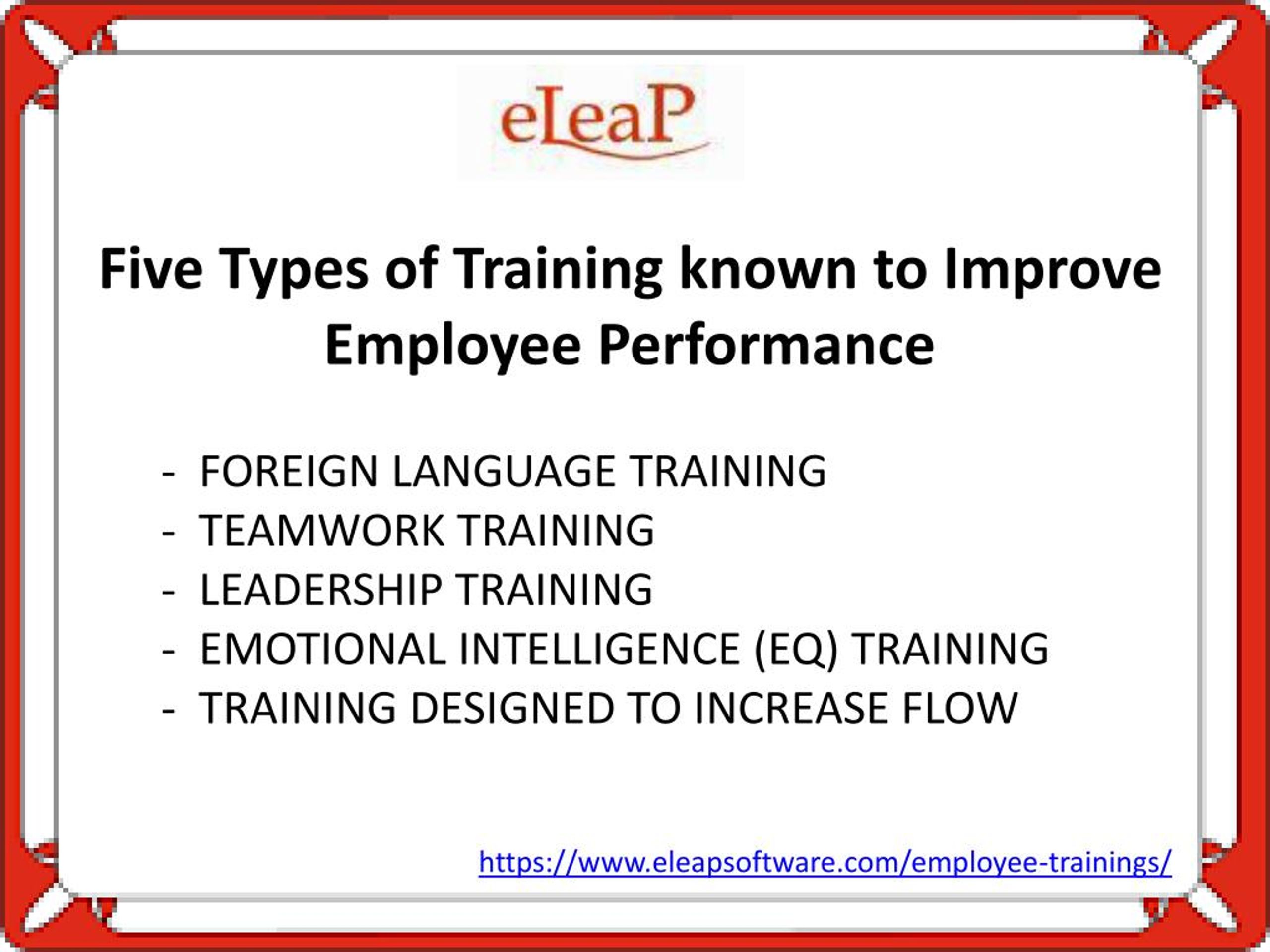 PPT - Five Types Of Training To Improve Employee Performance PowerPoint ...