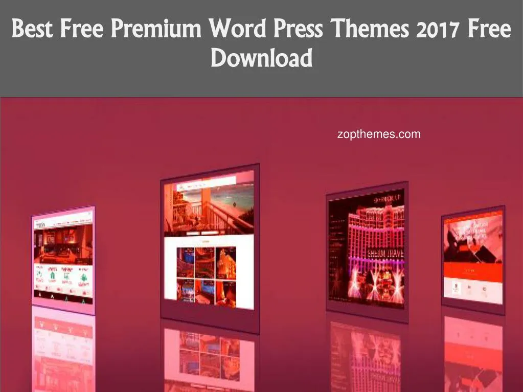 best free wordpress themes 2017