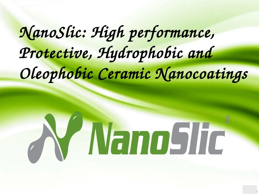 nanoslic high performance nanoslic high n.