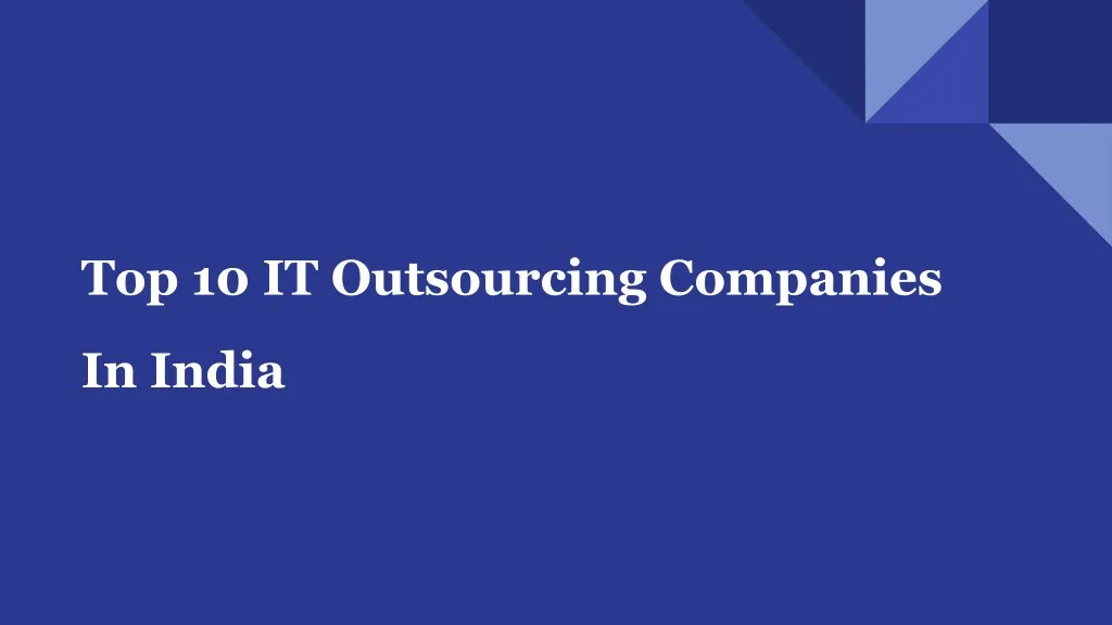top 10 it outsourcing companies n.