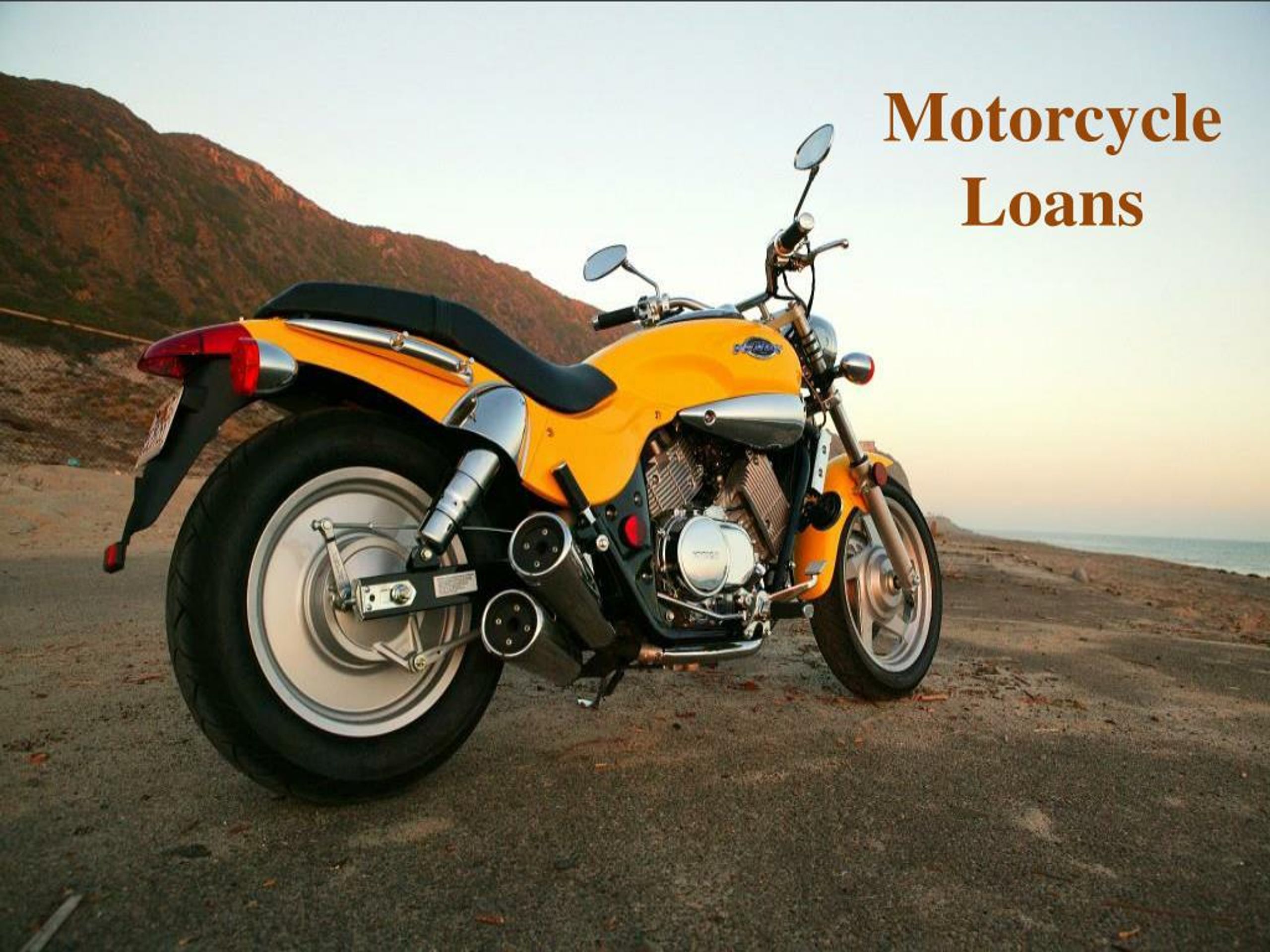 PPT Quick Approval Motorcycle Loan Interest Rates in Australia