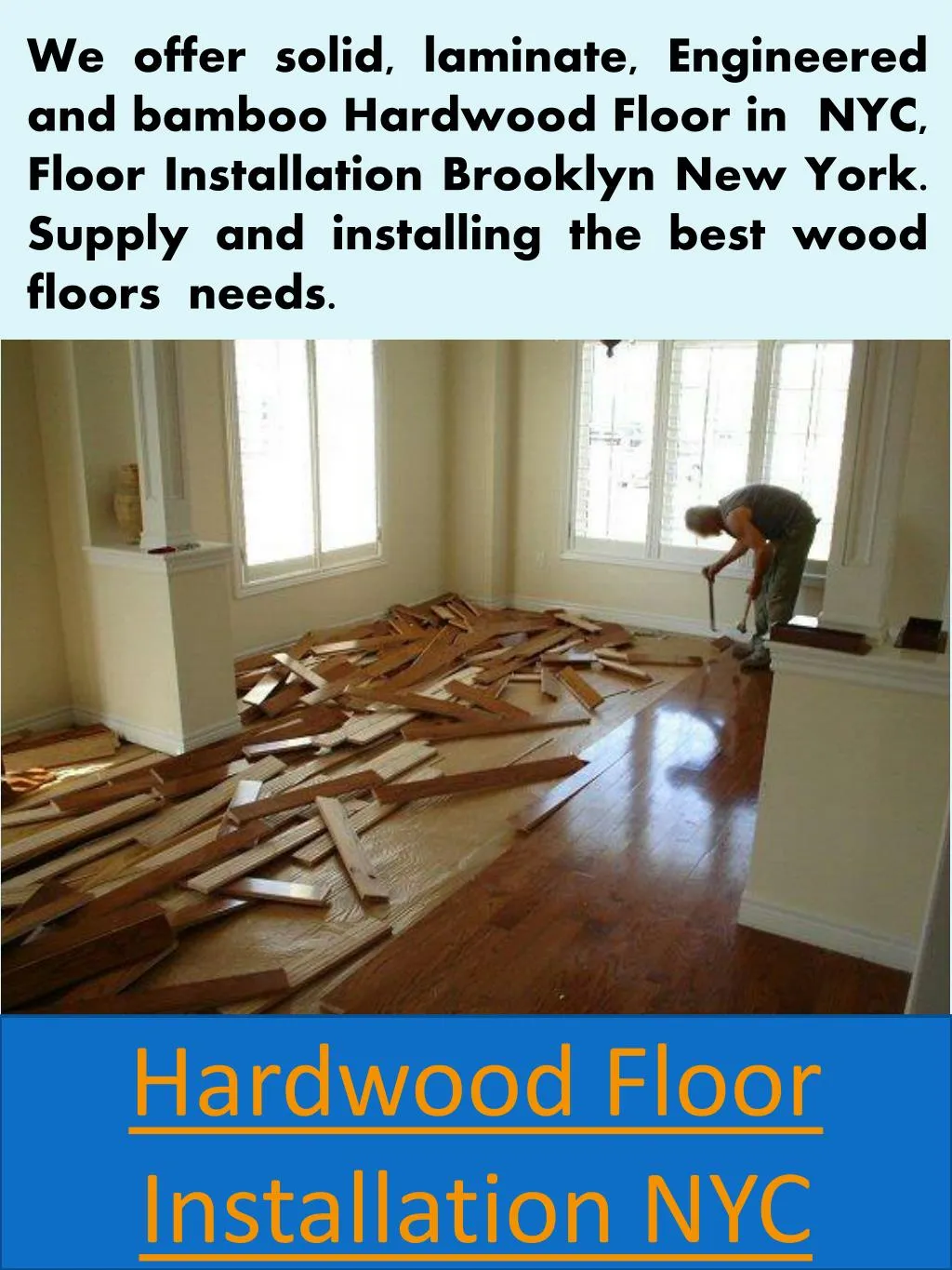 hardwood floor installation nyc n.