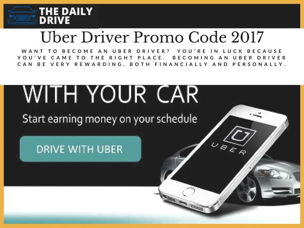 PPT Uber First Ride Code The Daily Drive PowerPoint Presentation