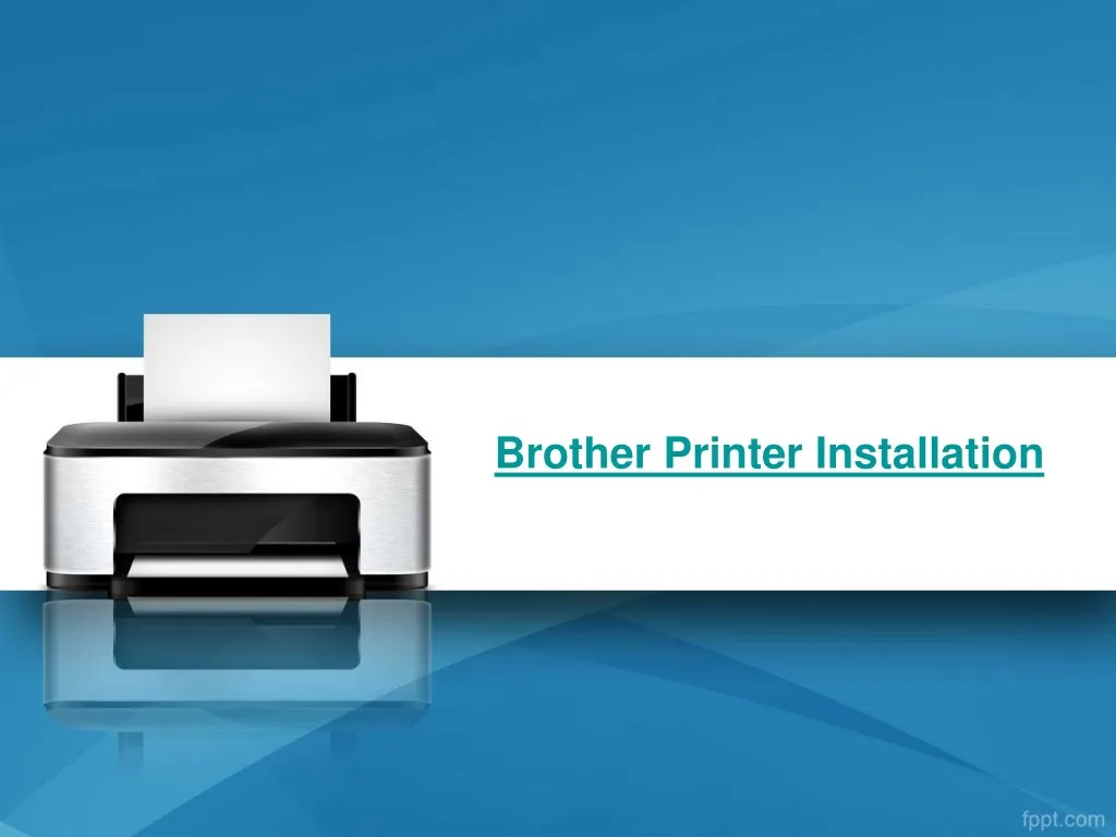 how to install brother printer without cd