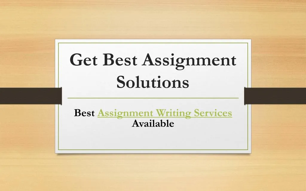 writaloons assignment solutions