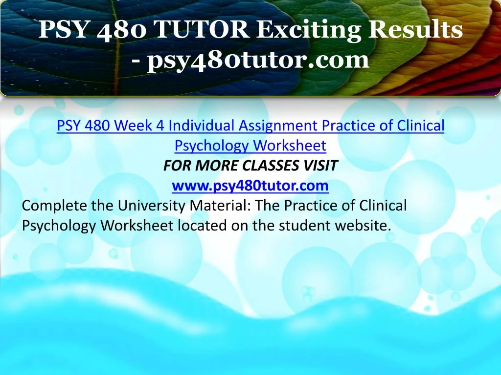 psy 480 individual week 4 worksheet Psy 480 week 2 individual psychology worksheet located on the 1 dq 2 psy 480 week 1 dq 3 psy 480 week 2 individual quiz psy 480. psy 480 individual week 4 worksheet Psy 480 week 2 individual psychology worksheet located on the 1 dq 2 psy 480 week 1 dq 3 psy 480 week 2 individual quiz psy 480.