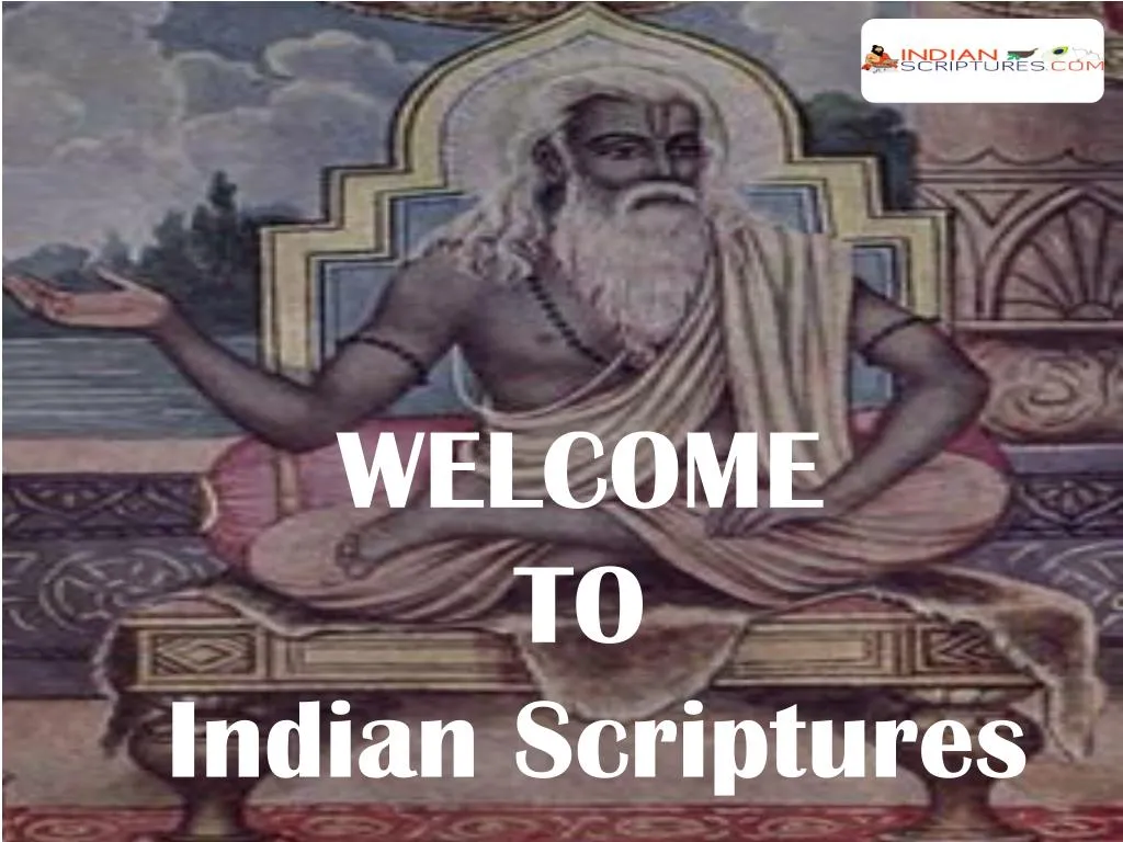 welcome to indian scriptures n.