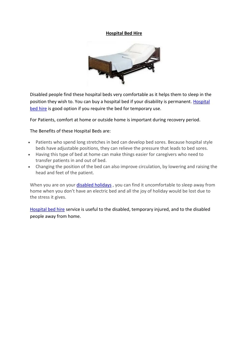 PPT Hospital Bed Hire PowerPoint Presentation, free download ID7592521