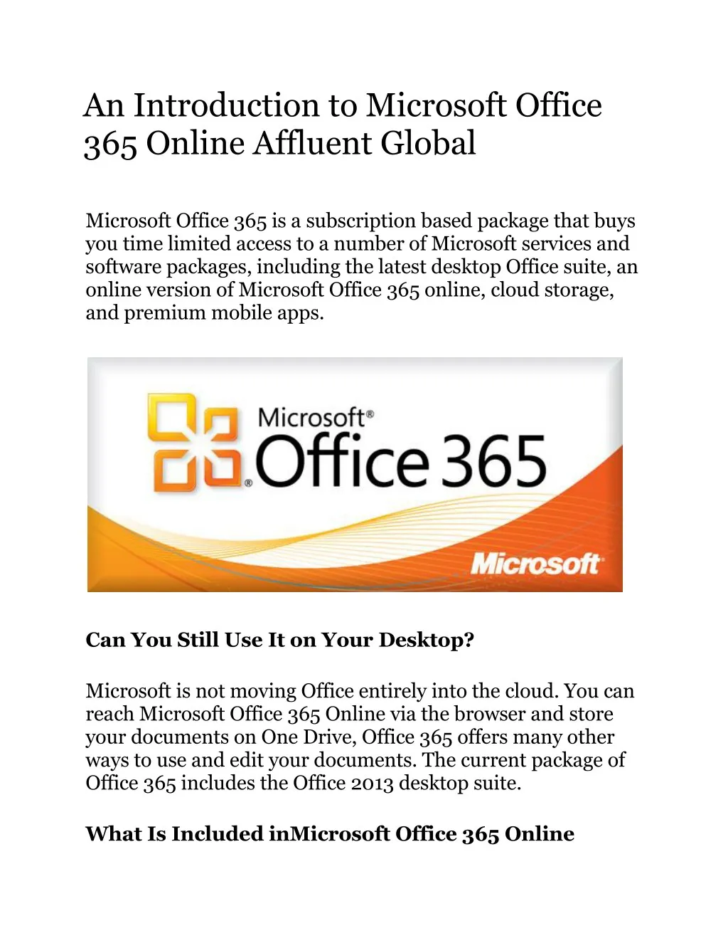 microsoft 360 online