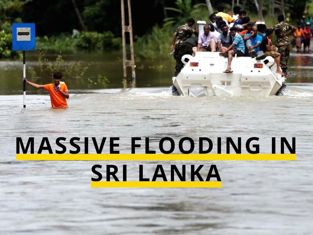 massive flooding in sri lanka n.