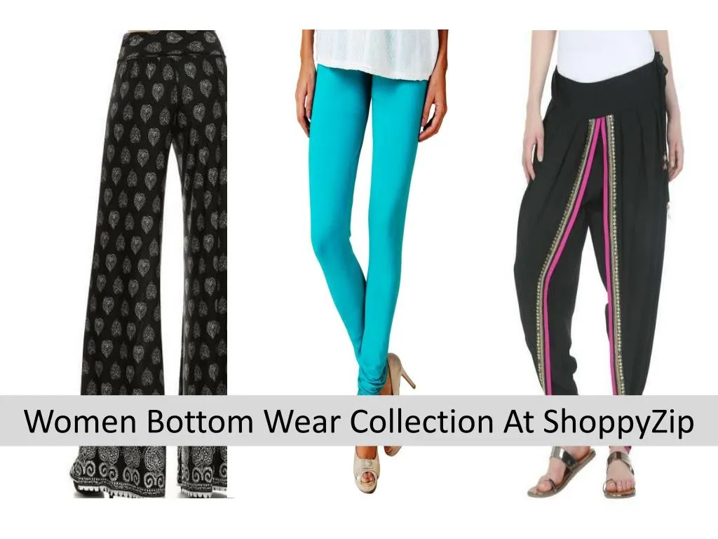 PPT - Women Bottom Wear Collection at ShoppyZip PowerPoint Presentation ...