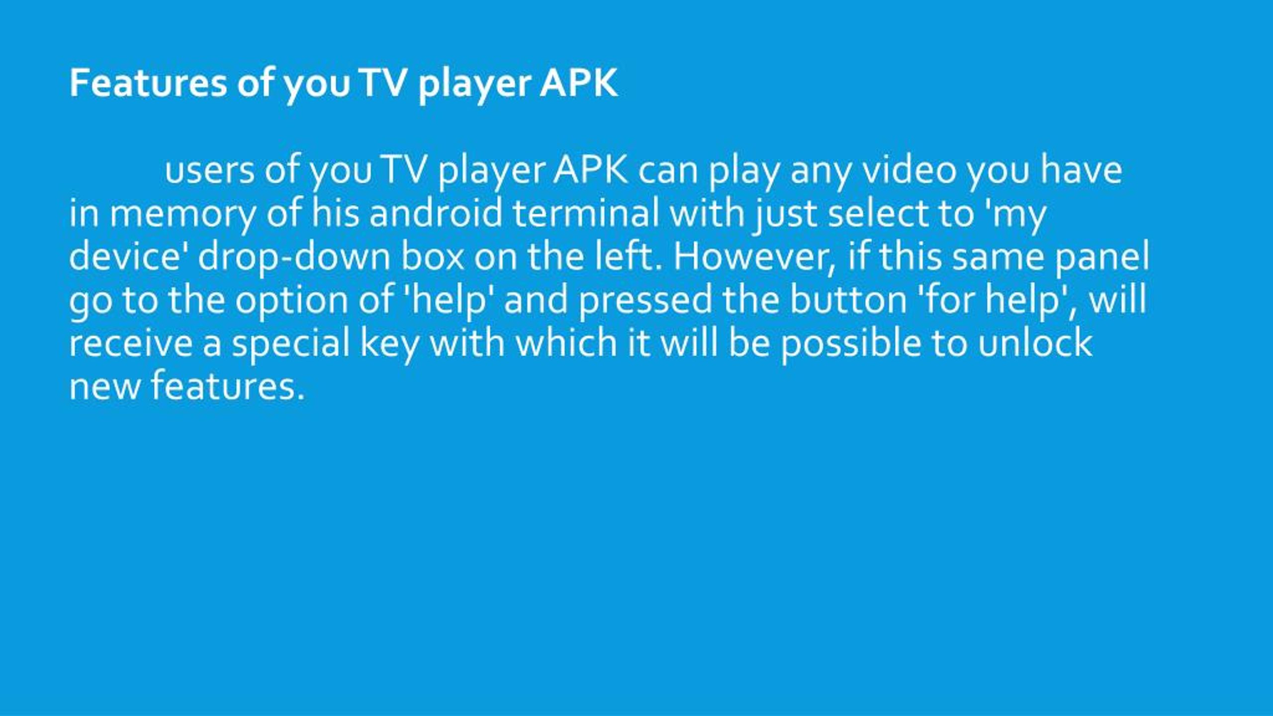 Ppt You Tv Player Apk Download For Windows Pc Powerpoint Presentation Id 7593968