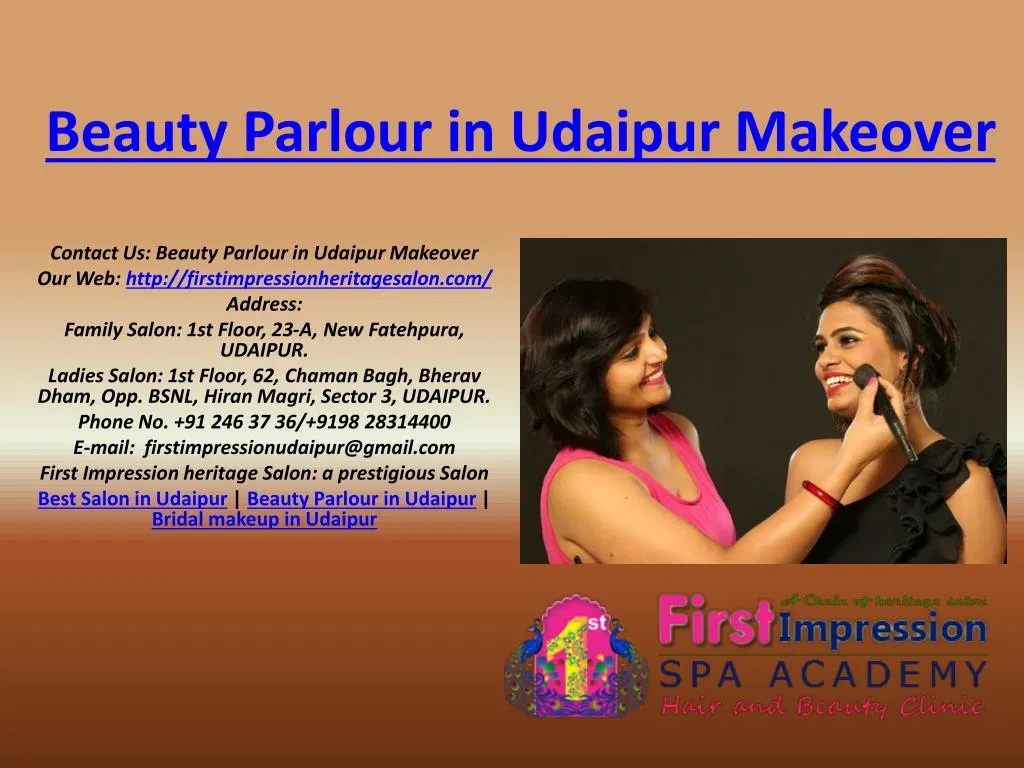 beauty parlour in udaipur makeover n.