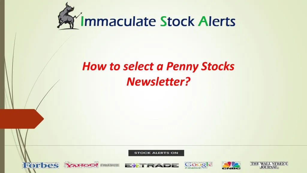 penny stock newsletters