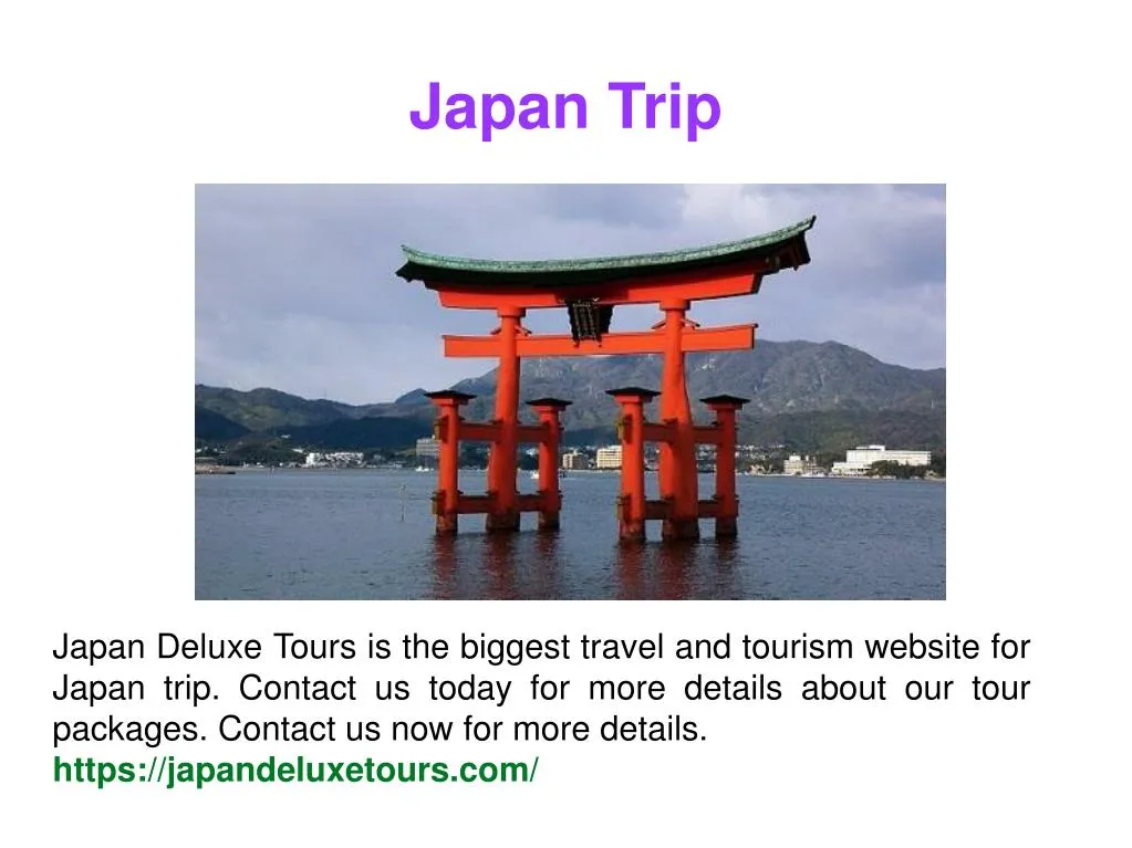 japan tourism ppt