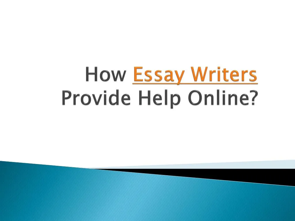 online essay writers free