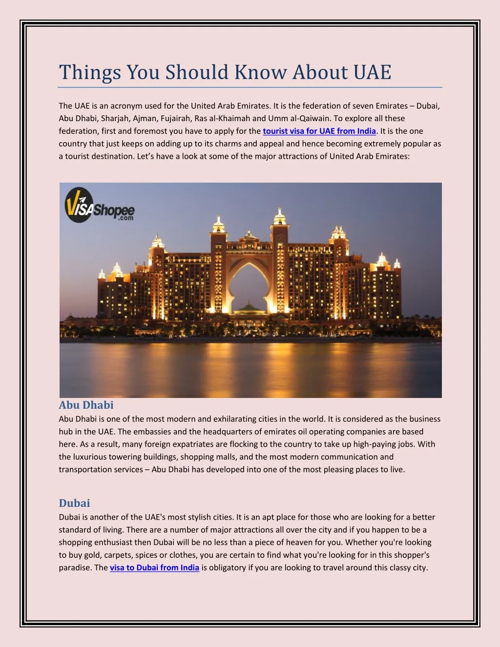 things you should know about uae n.