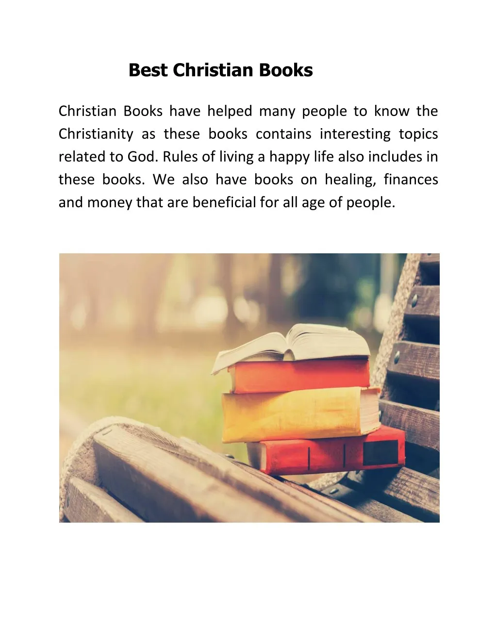 christian books free download