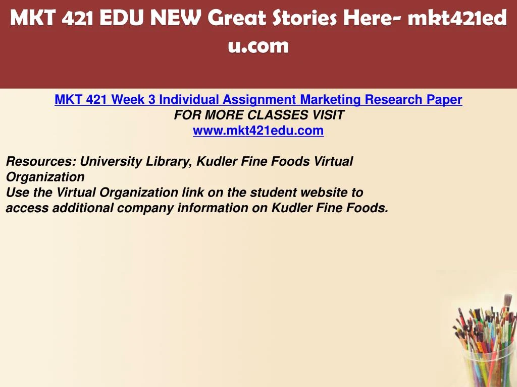 marketing research paper kudler fine foods virtual organization Marketing research paper mkt/421 marketing research paper kudler fine foods is a local upscale food store in san diego metropolitan area and has three locations in lajolla, del mar, and encinitas kathy kudler was the founder of kudler fine foods and started the first location in june 1998. marketing research paper kudler fine foods virtual organization Marketing research paper mkt/421 marketing research paper kudler fine foods is a local upscale food store in san diego metropolitan area and has three locations in lajolla, del mar, and encinitas kathy kudler was the founder of kudler fine foods and started the first location in june 1998.