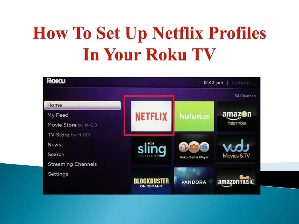 PPT - How To Set Up Netflix Profiles In Your Roku TV PowerPoint ...