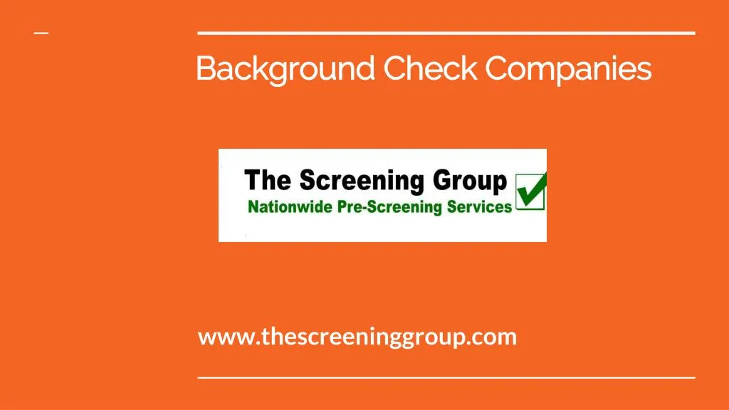 background check companies n.