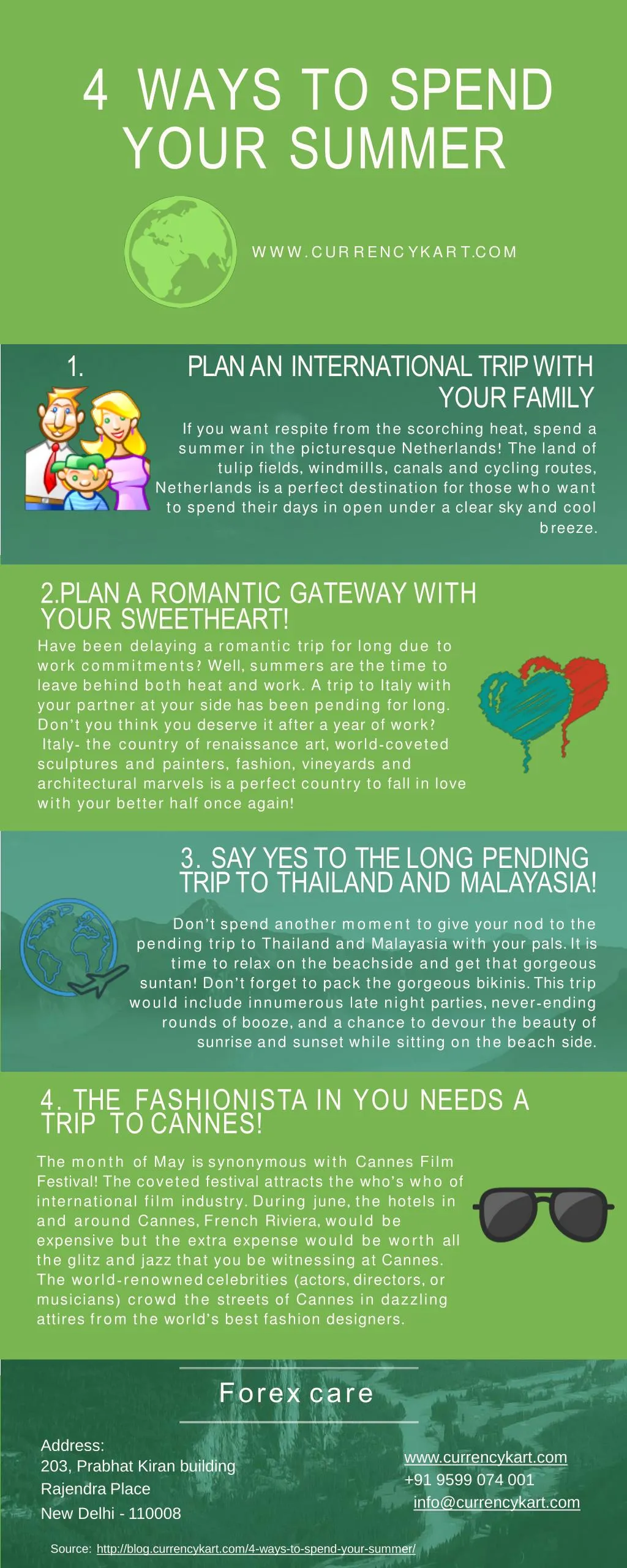 4 ways to spend your summer n.