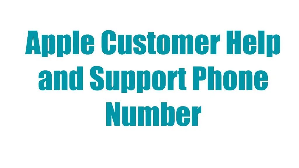 apple mac tech support phone number