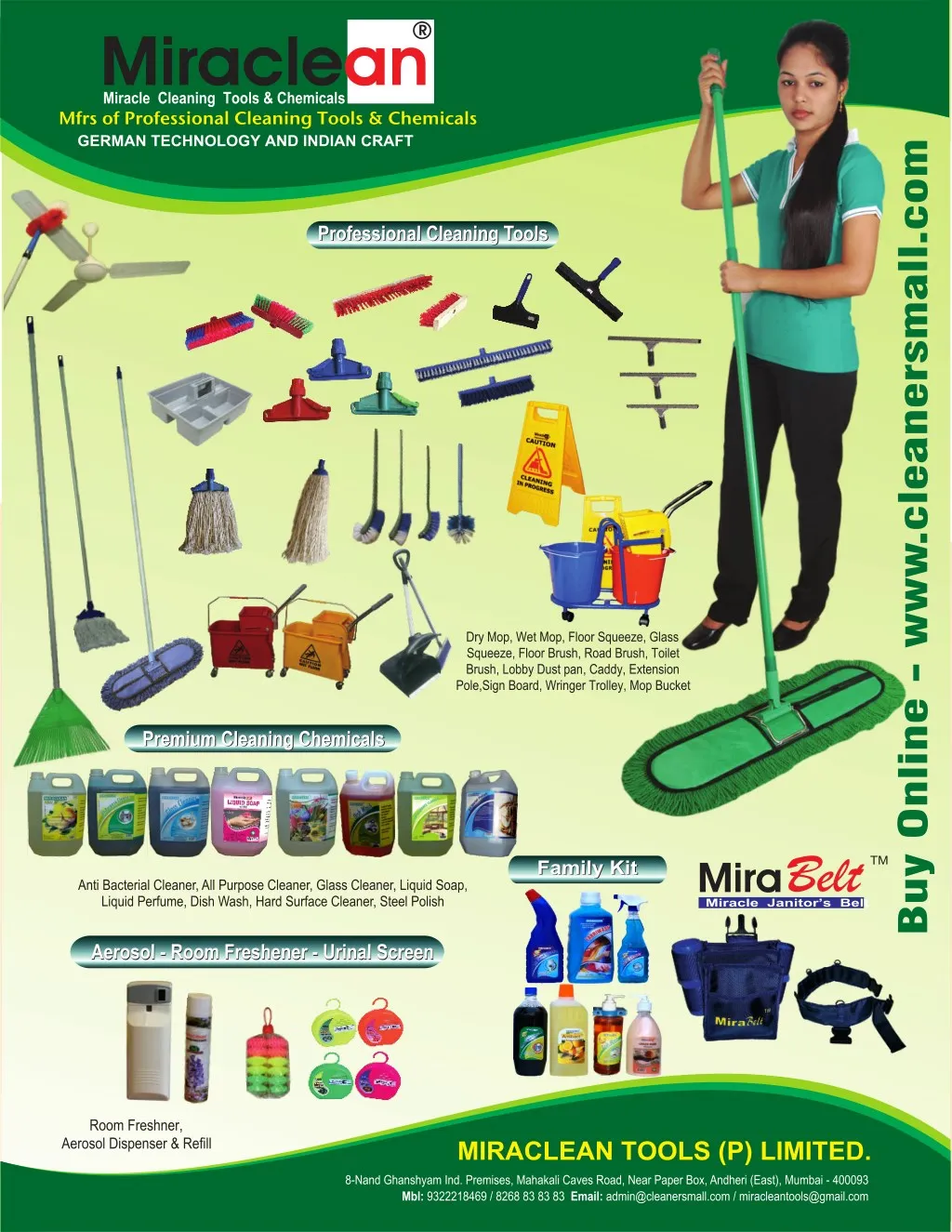 cleaning equipment supplies