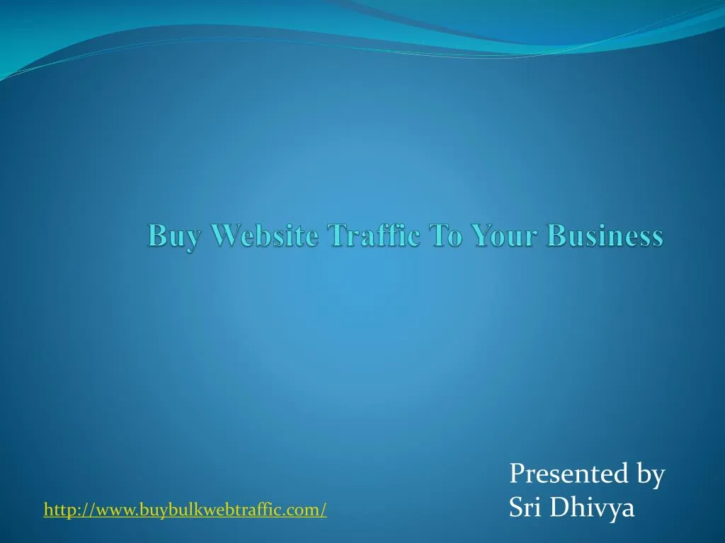 buy website traffic to your business n.
