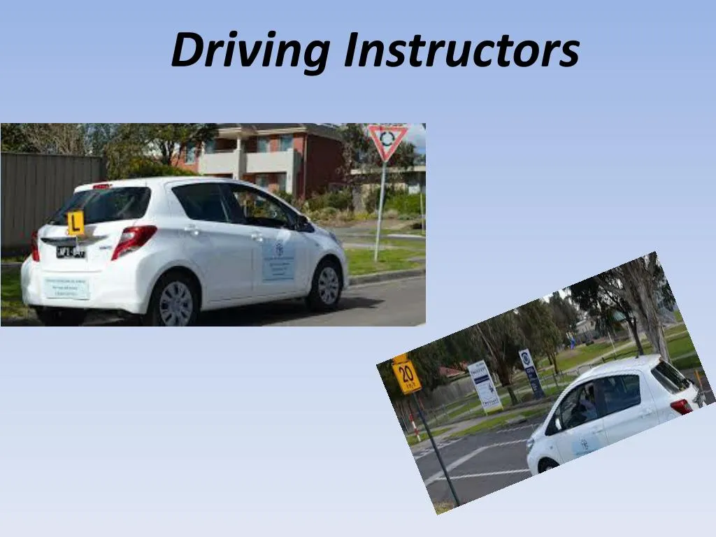 driving instructors n.