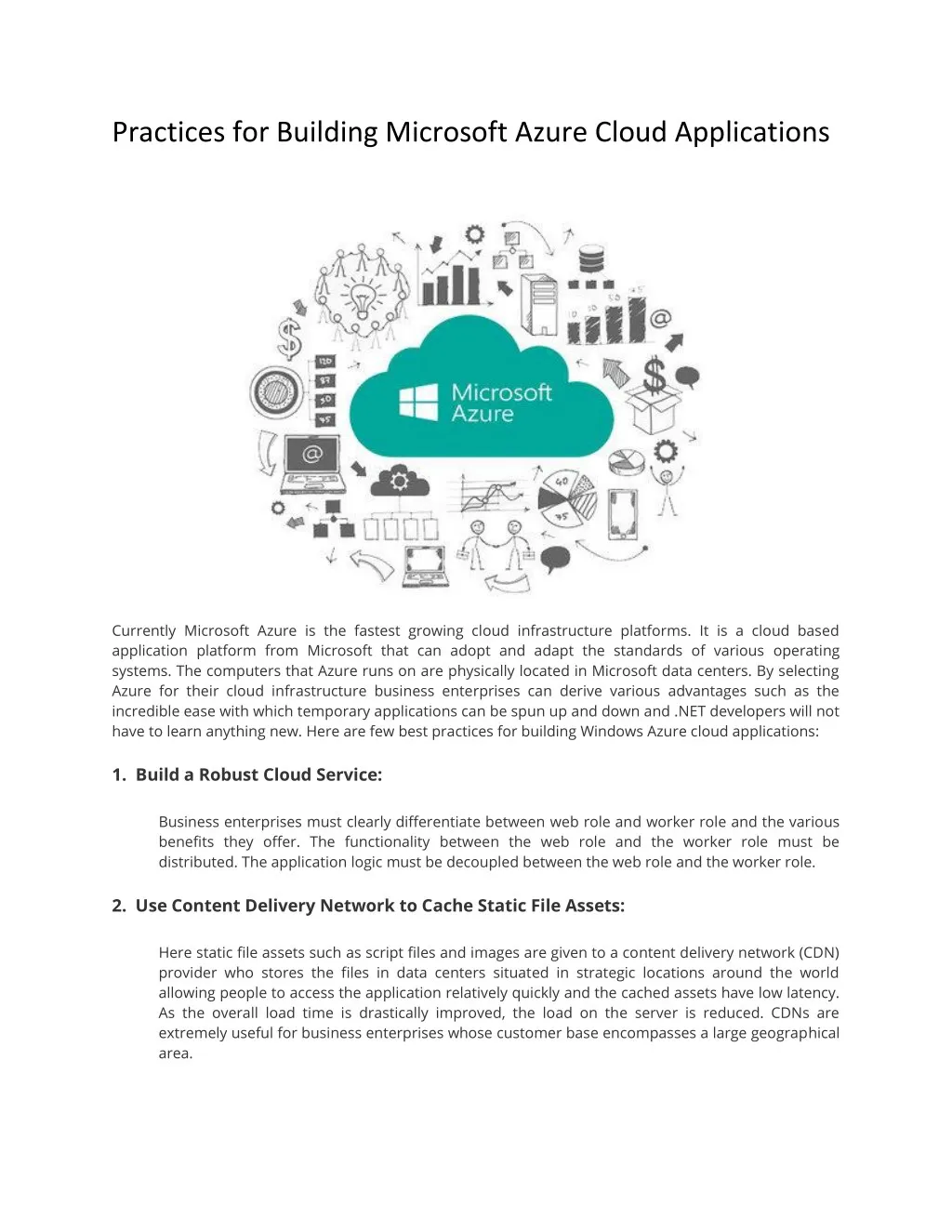 PPT - Practices For Building Microsoft Azure Cloud Applications ...