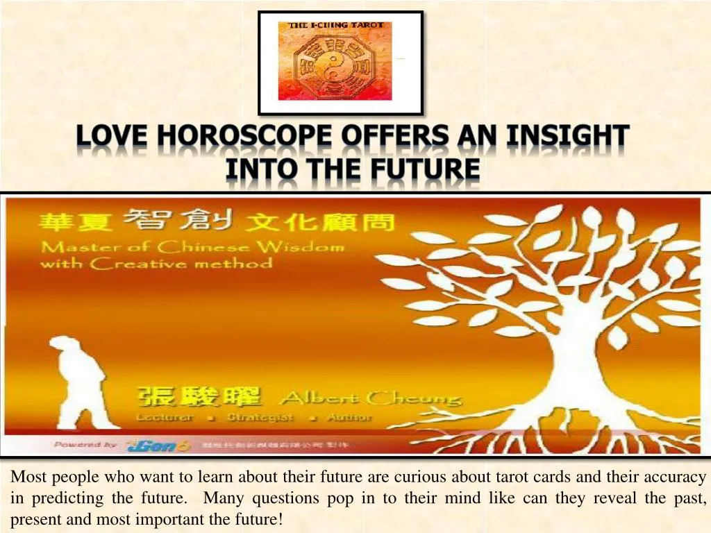 PPT love horoscope Offers an Insight into the Future PowerPoint