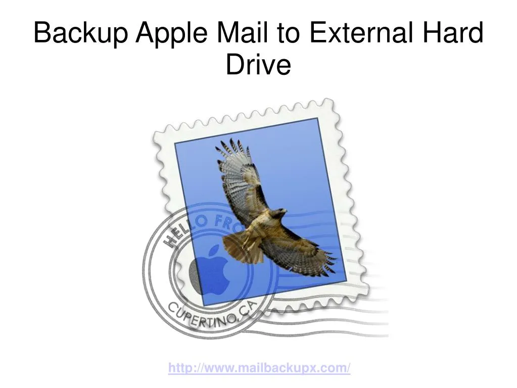 archive mac mail to external drive