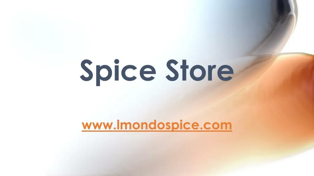 spice store n.