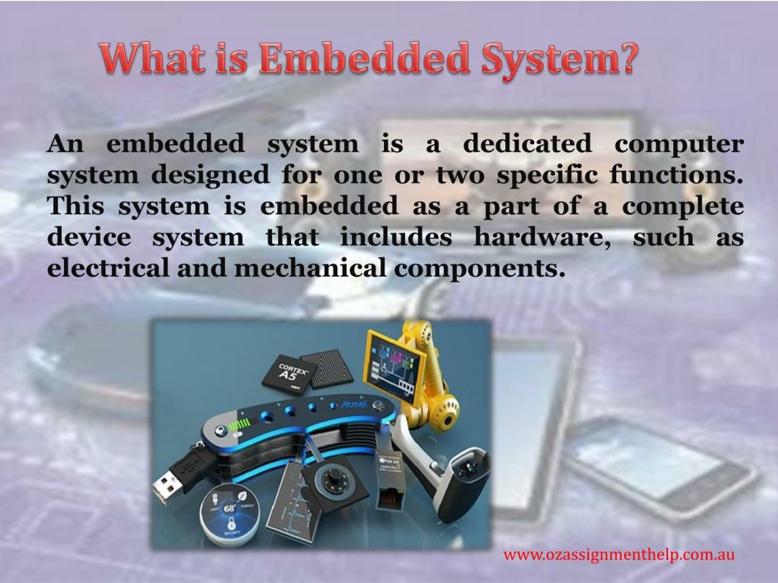 embedded system ppt presentation free download
