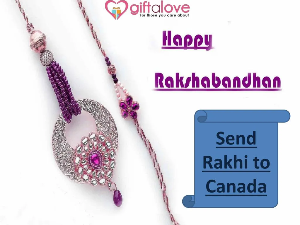 send rakhi to canada n.