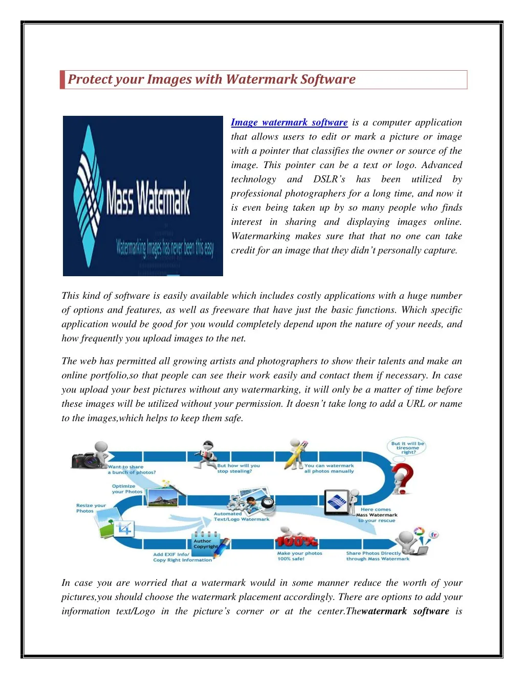 free mass watermark software